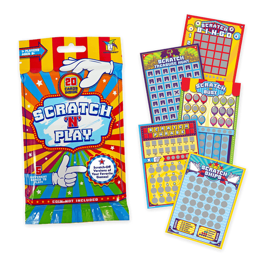 Gamewright Travel Games Scratch N Play