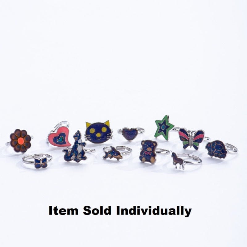 GeoCentral Dress Up Accessories Default Mood Rings (Assorted Styles)