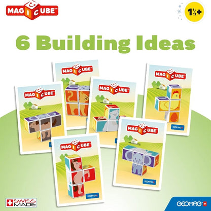 Geomagworld Construction Magicube Animal Friends Set