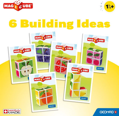 Geomagworld Construction Magicube Fruits Set