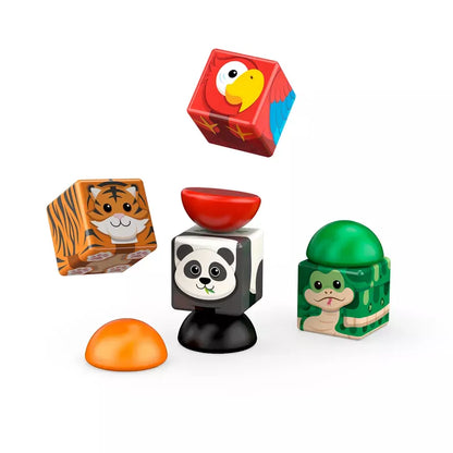 Geomagworld Construction Magicube Jungle Stacking 8 Piece Set