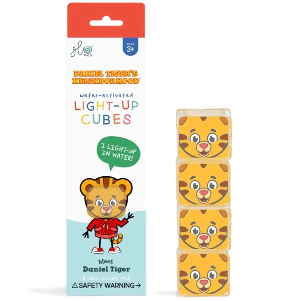 Glo Pals Bath Toys Glo Pals 4 pack Daniel Tiger