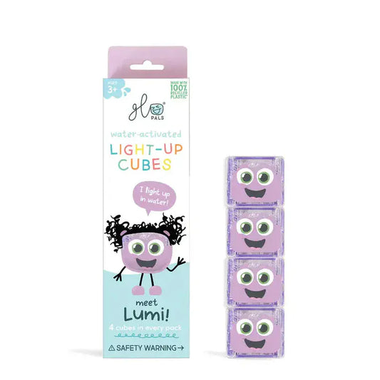 Glo Pals Bath Toys Glo Pals 4 pack Purple/Lumi