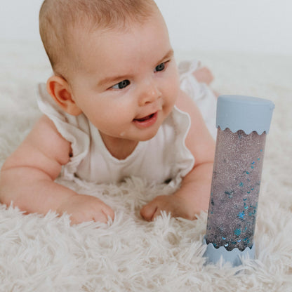 Glo Pals Infant Sensory Toys Baby Calm Down Bottle - Blue