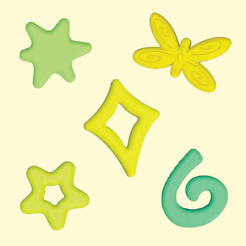 Glo Pals Sensory Toys Mini Sensory Jar Gift Set - Green