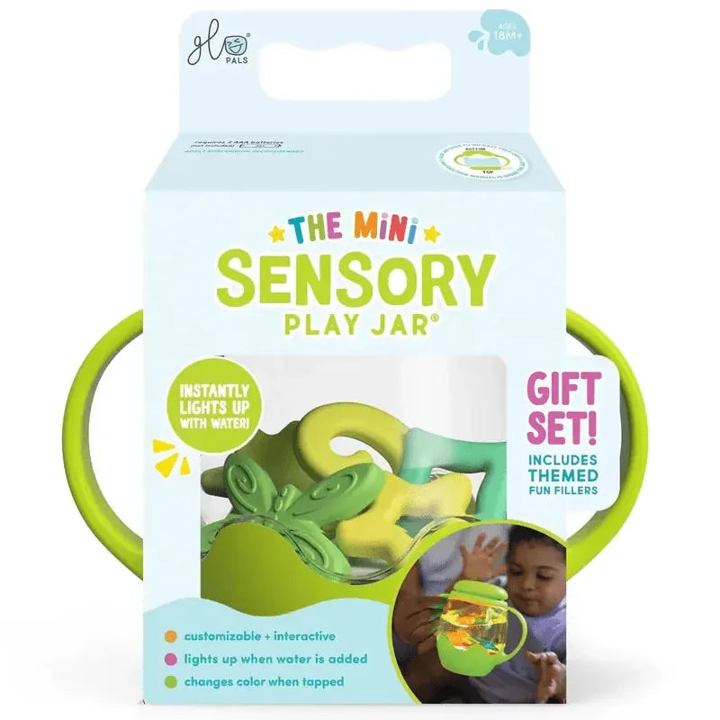 Glo Pals Sensory Toys Mini Sensory Jar Gift Set - Green