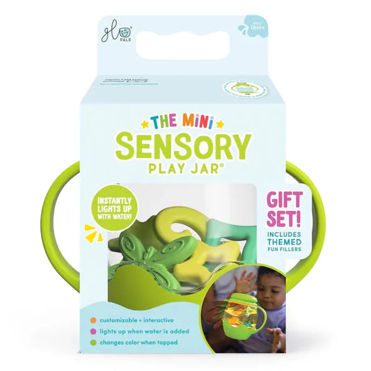 Glo Pals Sensory Toys Mini Sensory Jar - Green