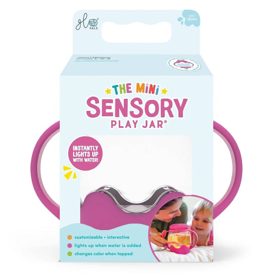 Glo Pals Sensory Toys Mini Sensory Jar - Pink