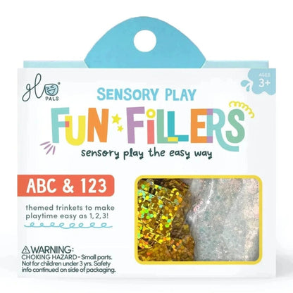 Glo Pals Toddler Default Sensory Play Fun Fillers  - ABC & 123