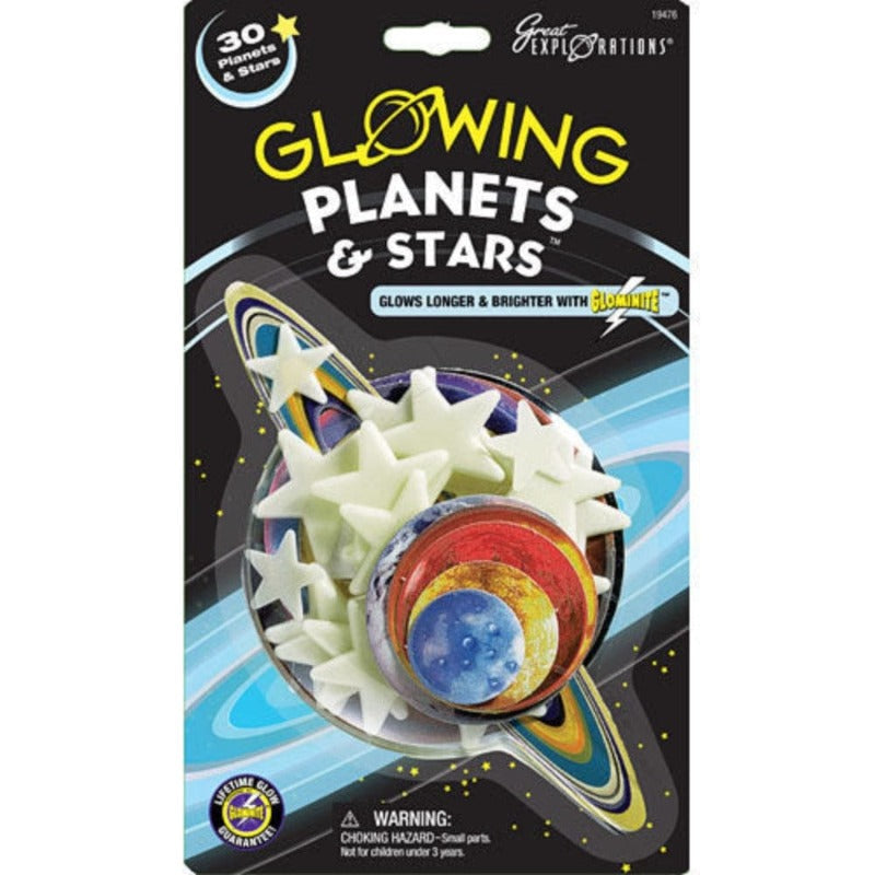 Great Explorations Decor Glowing Planets & Stars