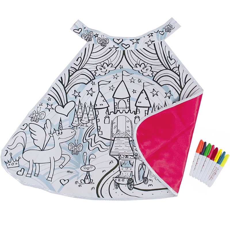 Color A Cape: Princess Pink – Timeless Toys Chicago