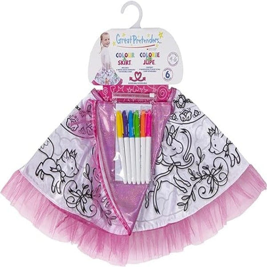 Great Pretenders Dress Up Accessories Default Color-A-Skirt (Size 4-6)