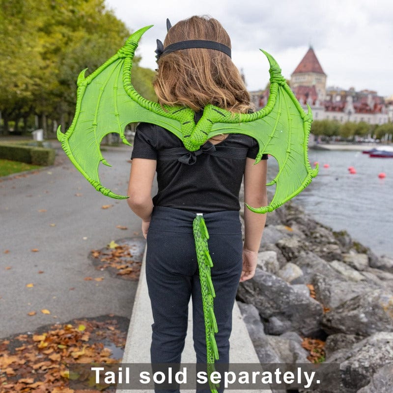 Great Pretenders Dress Up Accessories Default Dragon Wings (Green)