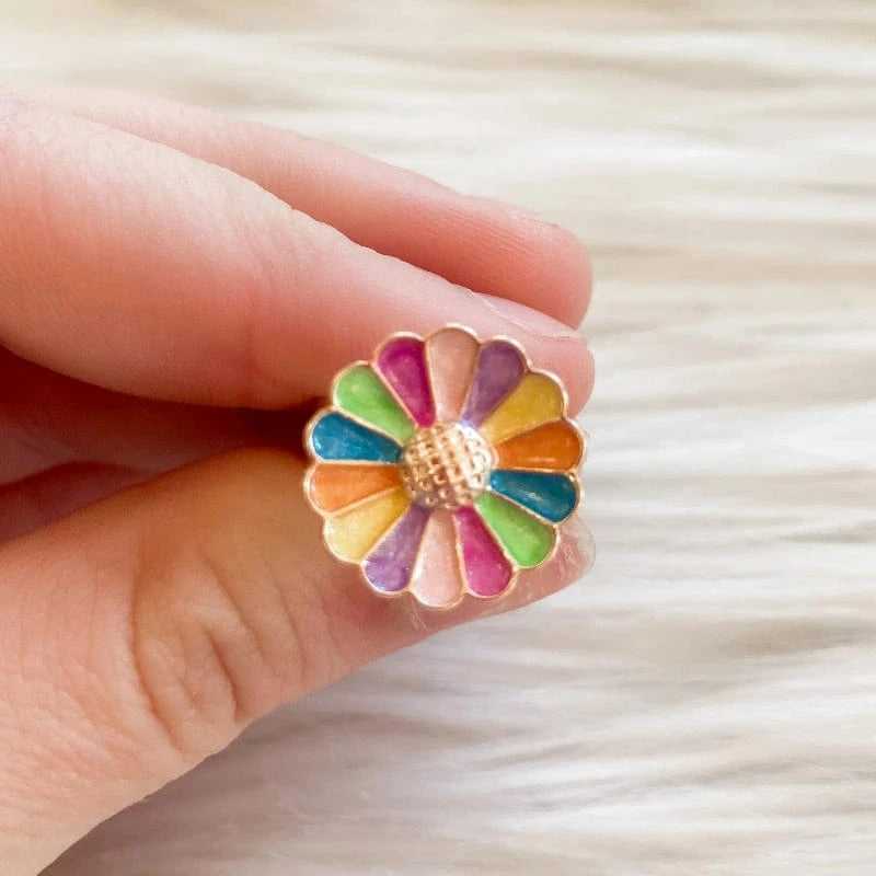 Great Pretenders Dress Up Accessories Default Flower Spinner Fidget Rings (Assorted Styles)