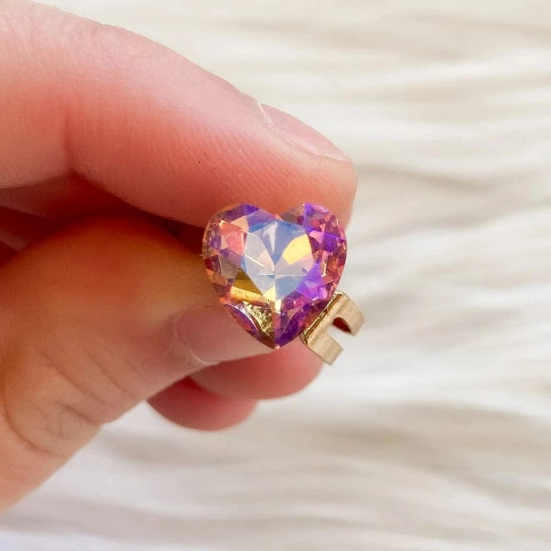 Great Pretenders Dress Up Accessories Default Gem Of My Heart Spinner Fidget Rings (Assorted Colors)