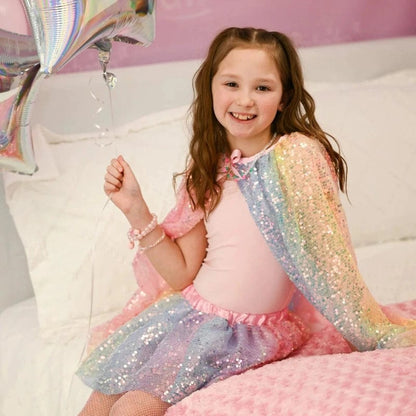 Great Pretenders Dress Up Accessories Default Ombre Sequins Cape (Size 4-6 yrs)