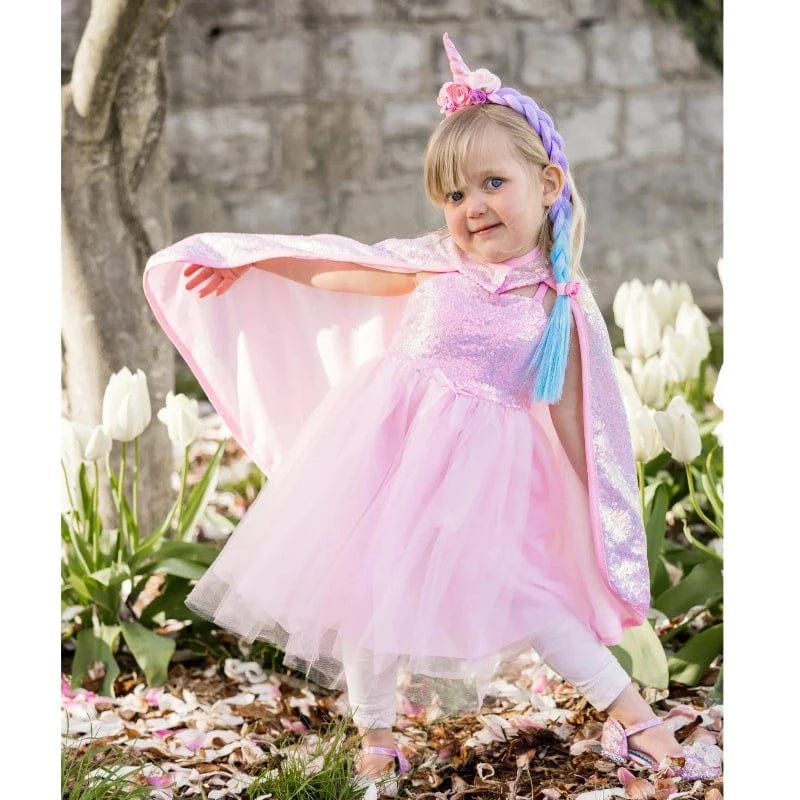 Great Pretenders Dress Up Accessories Default Sequins Cape - Pink (Size 3-4 yrs)