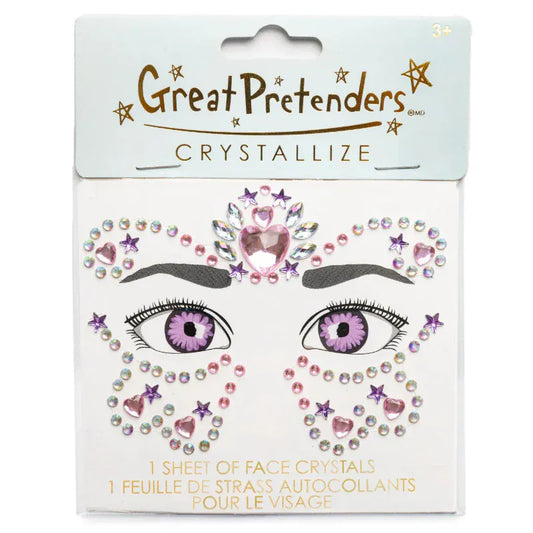 Great Pretenders Dress Up Accessories Face Crystals - Butterfly Princess