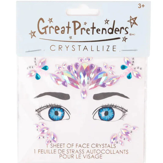 Great Pretenders Dress Up Accessories Face Crystals - Fairy Flutter