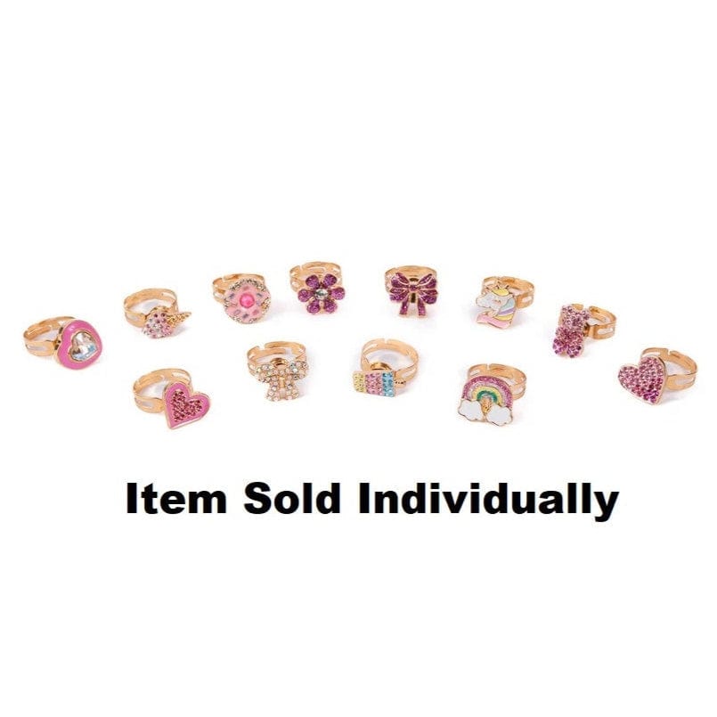 Great Pretenders Dress Up Accessories Summer Bling Spinner Fidget Rings (Assorted Styles)