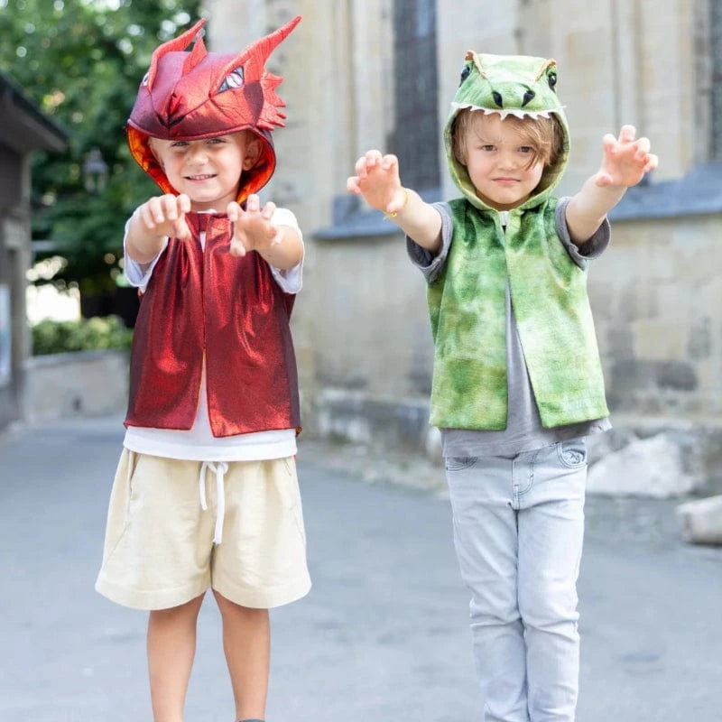 Great Pretenders Dress Up Outfits Default All Day Everyday Dino Vest - Green (Size 3-4 yrs) UPC