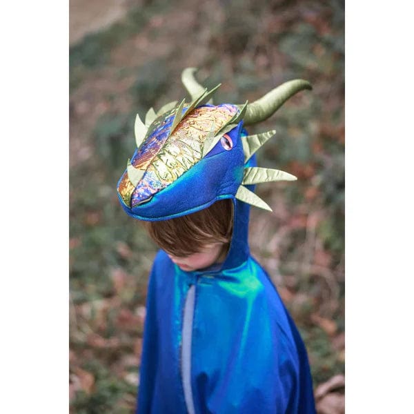 Great Pretenders Dress Up Outfits Default Emerald The Metallic Dragon Cape (Size 5-6 yrs)