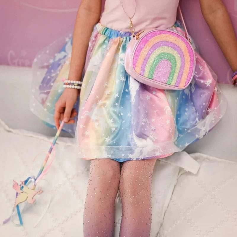 Great Pretenders Dress Up Outfits Default Enchanted Unicorn Skirt & Wand Set (Size 4-6 yrs)