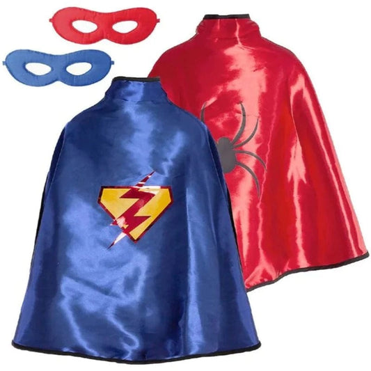 Great Pretenders Dress Up Outfits Default Reversible Adventure Cape with Mask (Size 5-6)