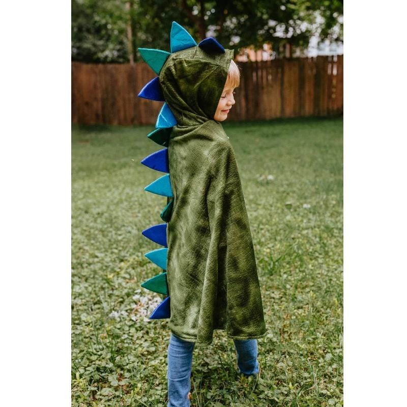 Great Pretenders Dress Up Outfits Dragon Cape with Claws - Green (Size 5-6 yrs)