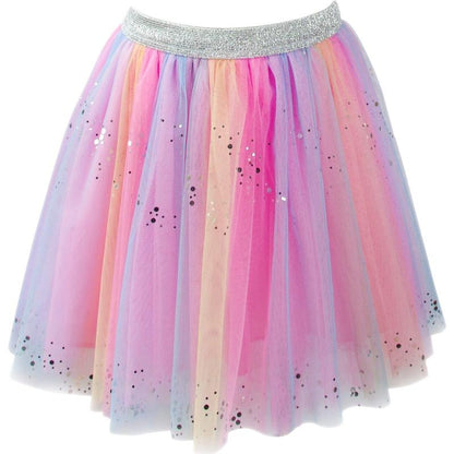 Great Pretenders Dress Up Outfits Rainbow Sequins Skirt, Wings & Wand Set (Size 4-6)