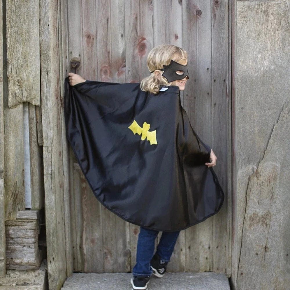 Great Pretenders Dress Up Outfits Reversible Spider / Bat Cape with Mask (4-6 years)