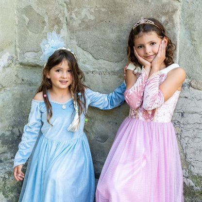 Great Pretenders Dress Up Outfits Velvety Soft Sisters Forever Princess Gown (Size 3-4 yrs)