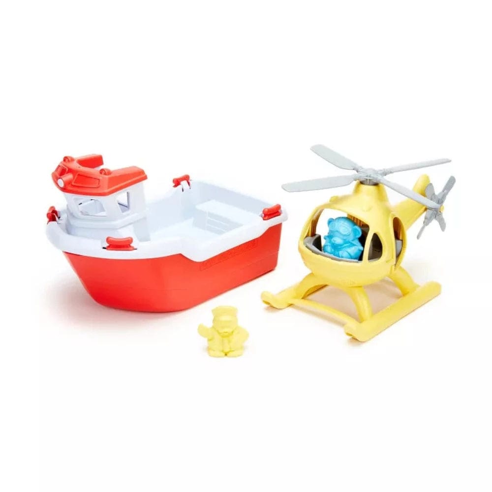 Green Toys Vehicles Green Toys - Rescue Boat & Helicopter