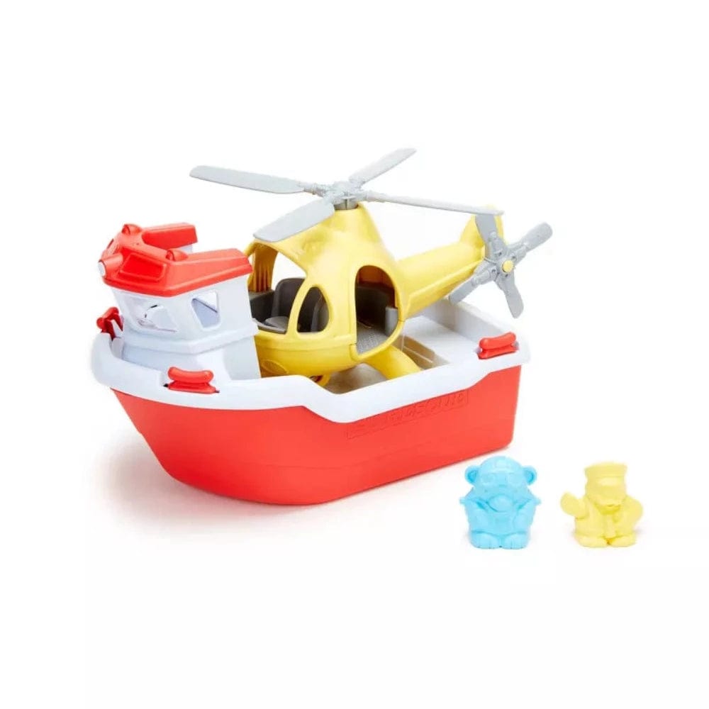 Green Toys Vehicles Green Toys - Rescue Boat & Helicopter