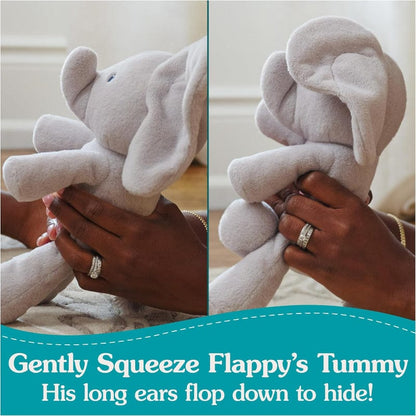 Gund Animated Plush Default Peek-a-Boo Flappy the Elephant 7 in