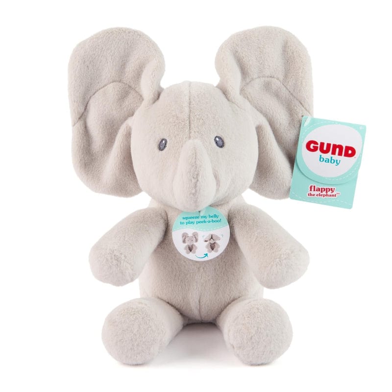 Gund Animated Plush Default Peek-a-Boo Flappy the Elephant 7 in