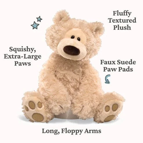 Gund Plush Bears Philbin Beige 12"
