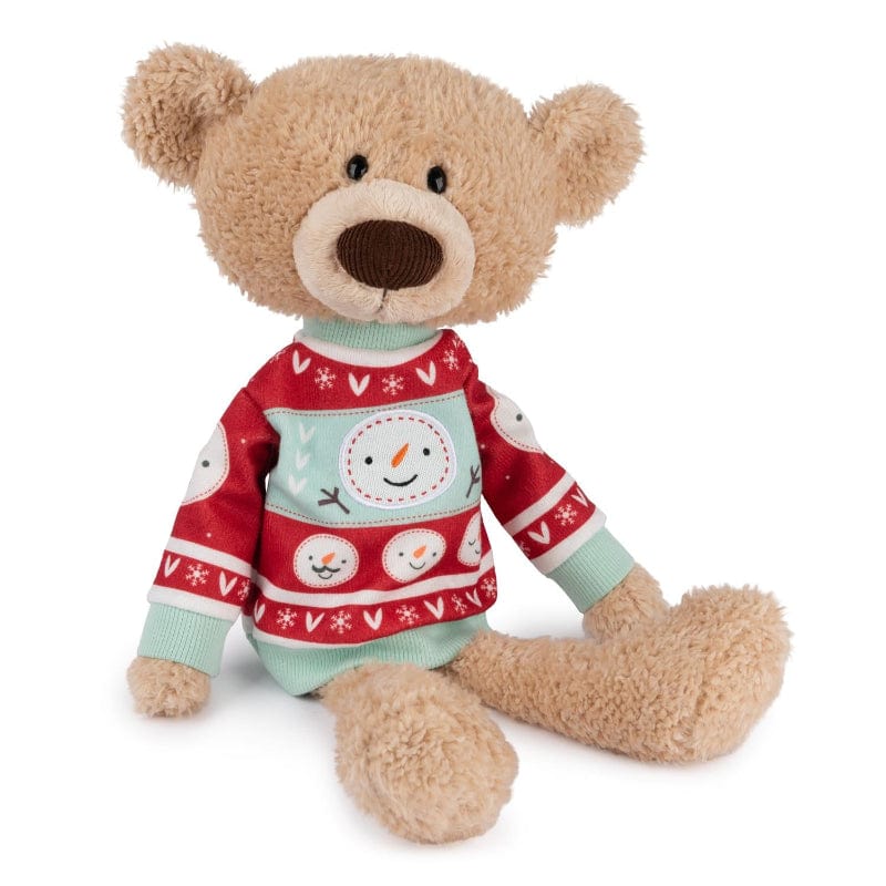 Gund Plush Holiday Toothpick Sleigh Bear