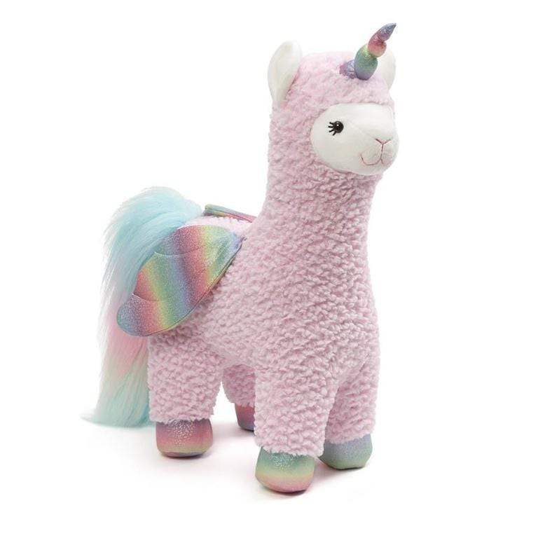 Gund Plush Mythical Creatures Rainbow Sparkles Llamacorn with Wings