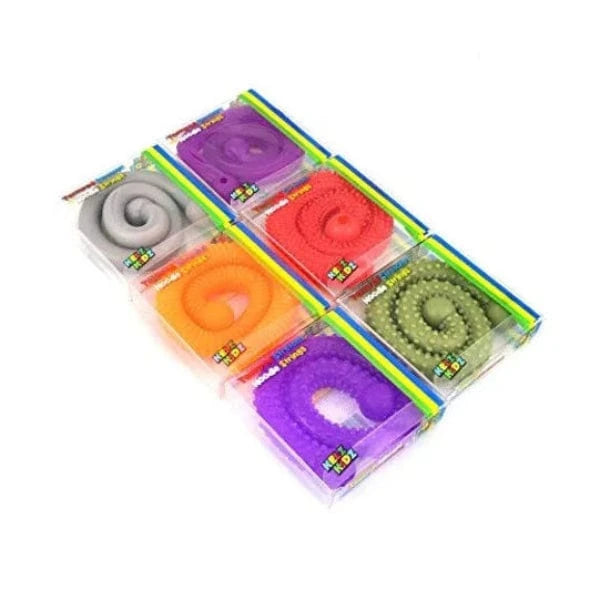 H&J Fidget Toys TEXTURODOS Textured Stretchy Fidget Noodles