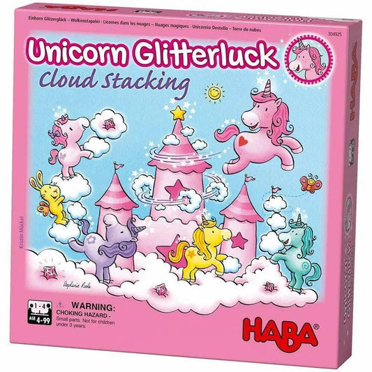 Haba Balancing Games Default Unicorn Glitterluck Cloud Stacking
