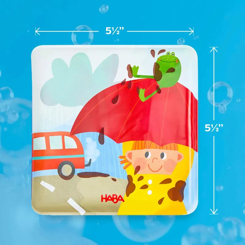 Haba Bath Toys Default Magic Muddy Day Color Changing Bath Book