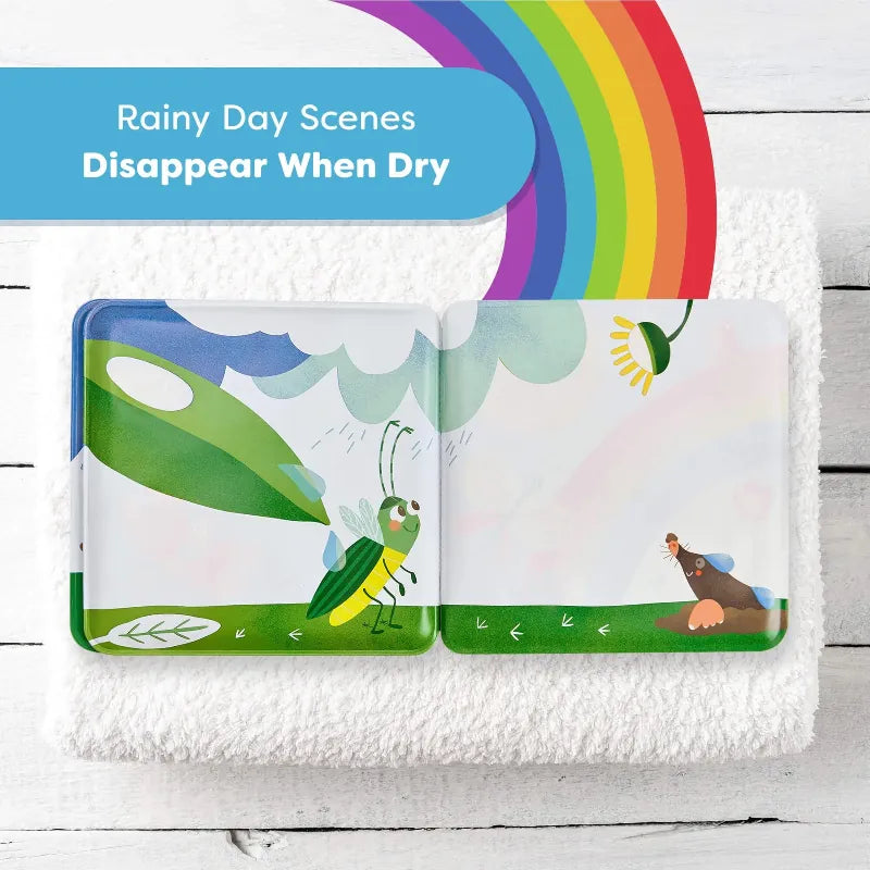 Haba Bath Toys Default Magic Rain Fun Color Changing Bath Book