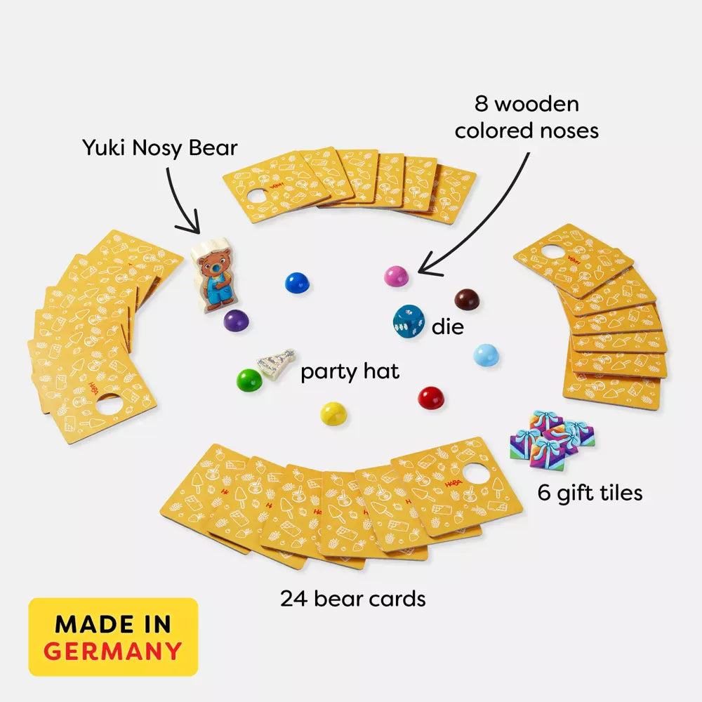 Haba Card Games Nosy Bear Game