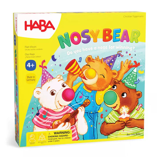 Haba Card Games Nosy Bear Game