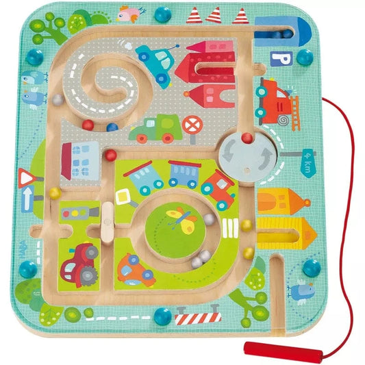 Haba Educational Play Town Maze Magnetic Puzzle Game