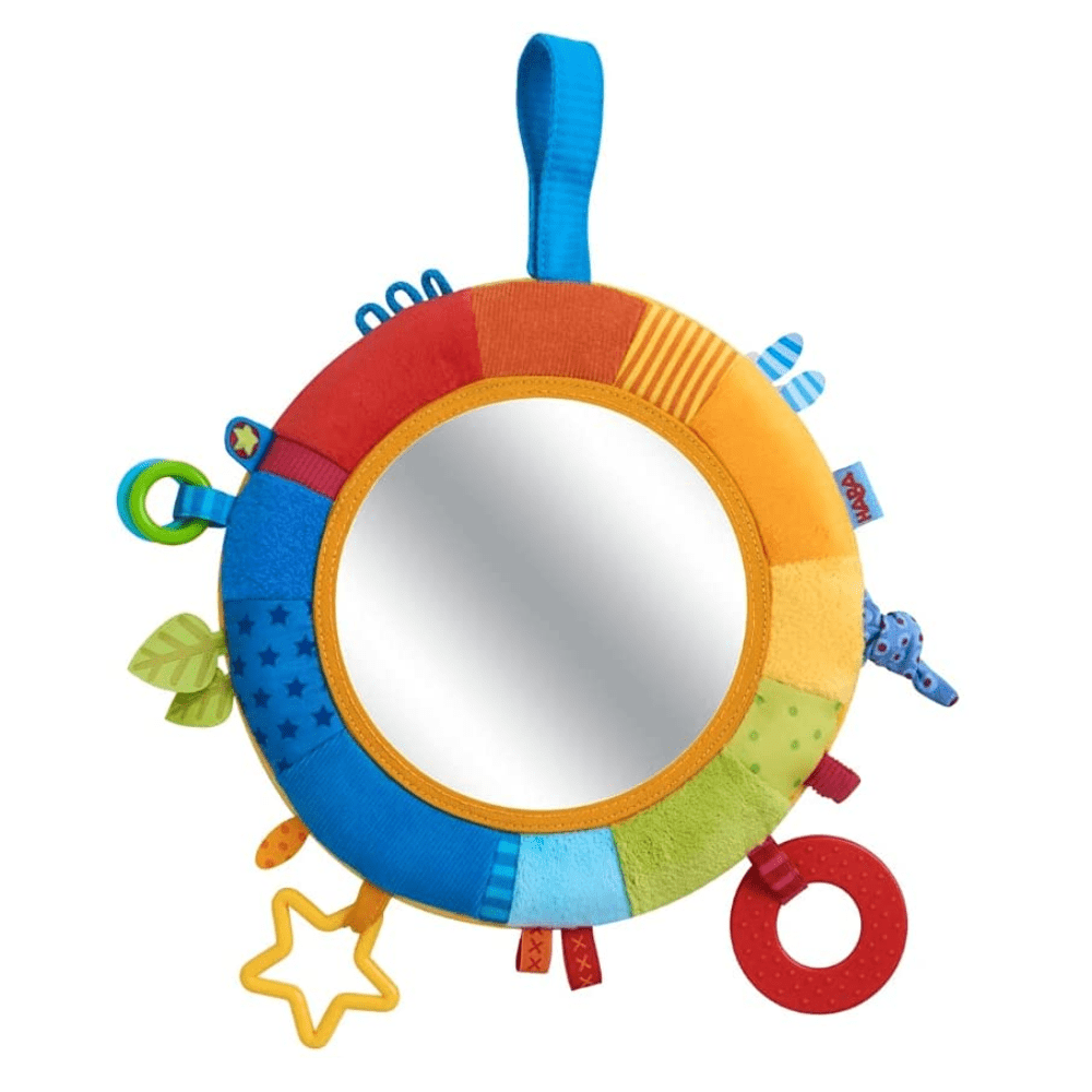 Haba Infant Sensory Toys Rainbow Discovery Mirror