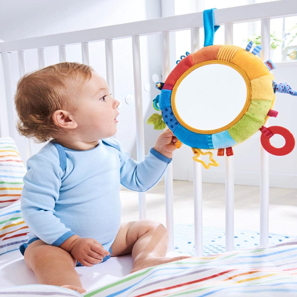 Haba Infant Sensory Toys Rainbow Discovery Mirror