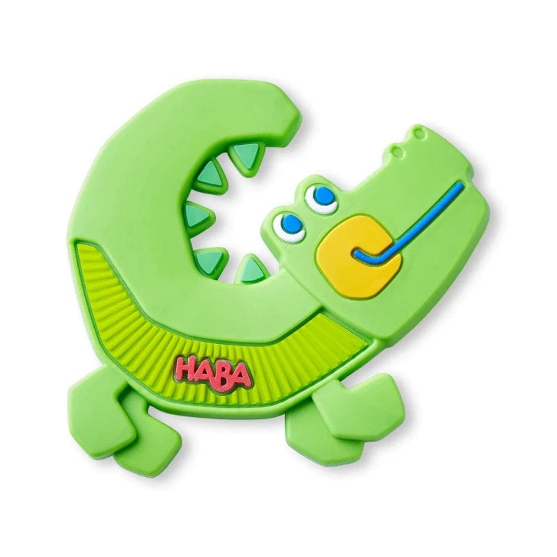 Haba Rattles & Teethers Default Crocodile Silicone Teething Toy