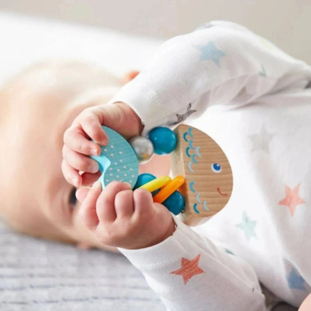 Haba Rattles & Teethers Default Rattlefish Wooden Baby Rattle